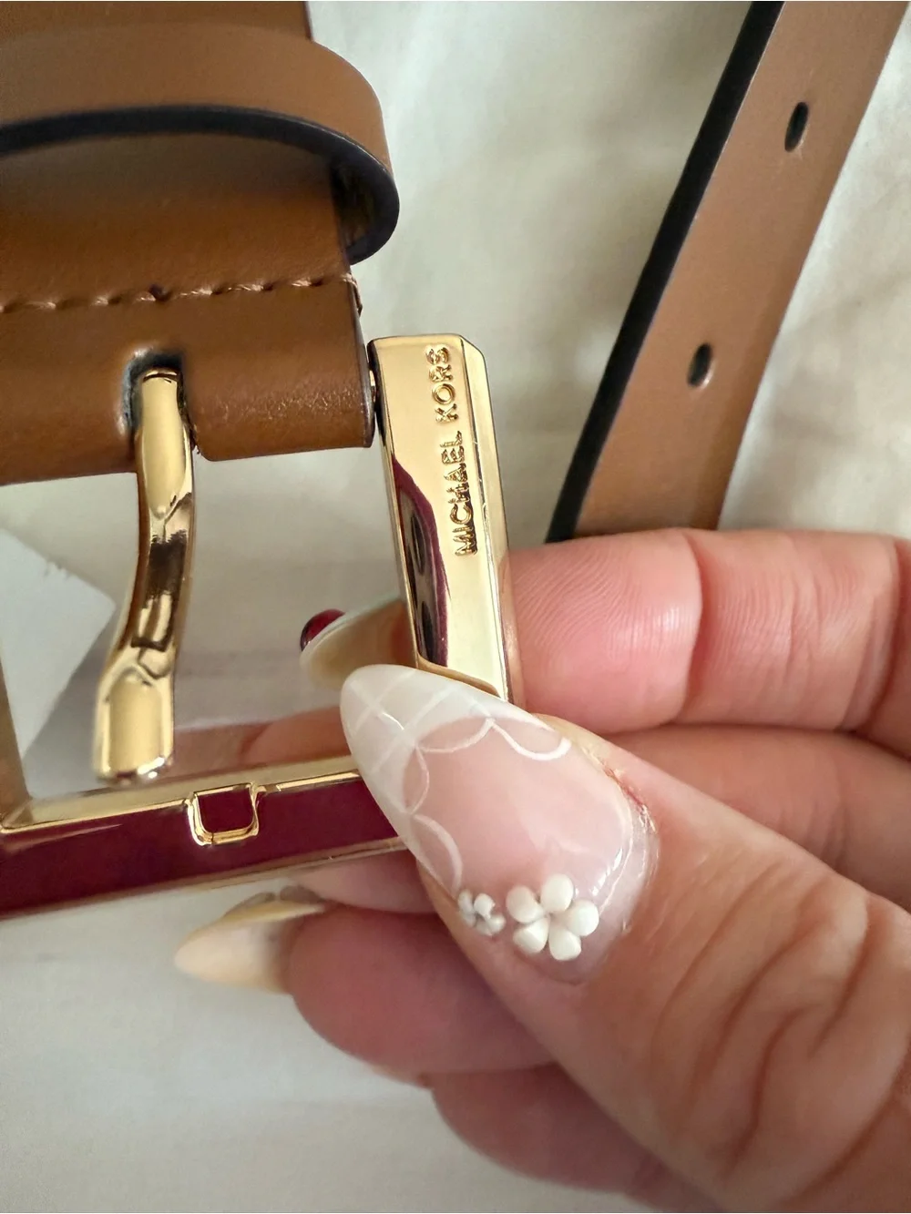 Michael Kors studded belt